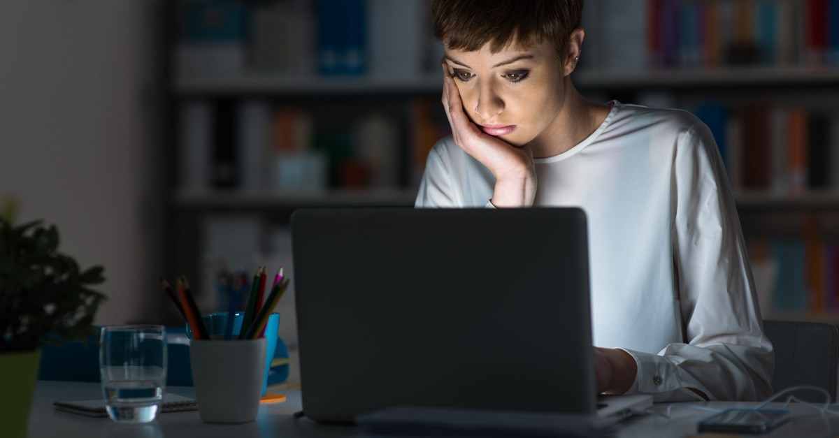 computer eye strain
