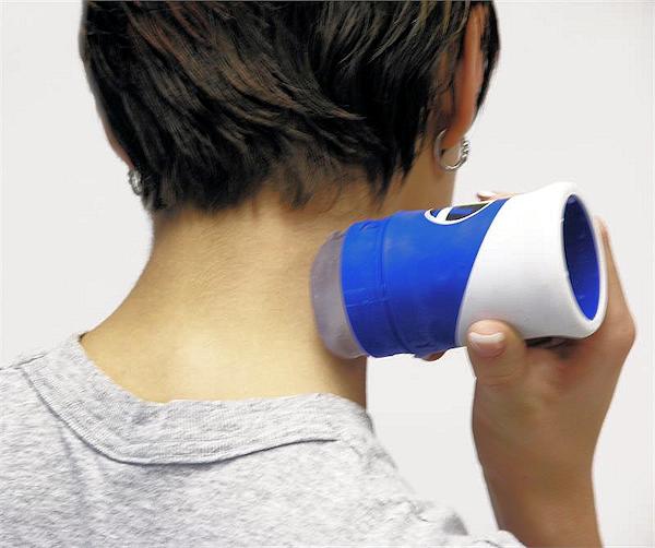 ice for left side neck pain