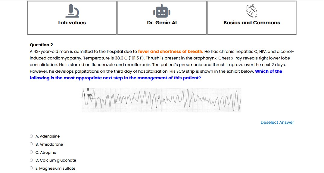 USMLE Style Questions