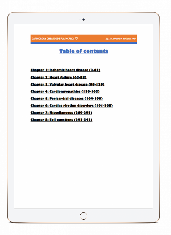 Cardiology CheatCode Flashcards - Image 6