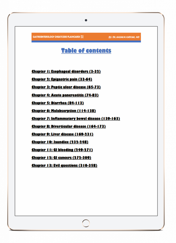 Gastroenterology CheatCode Flashcards - Image 6