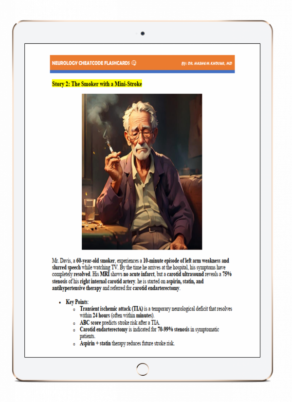Neurology CheatCode Flashcards - Image 5