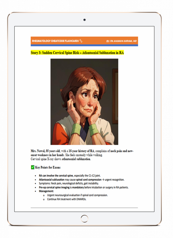 Rheumatology CheatCode Flashcards - Image 5