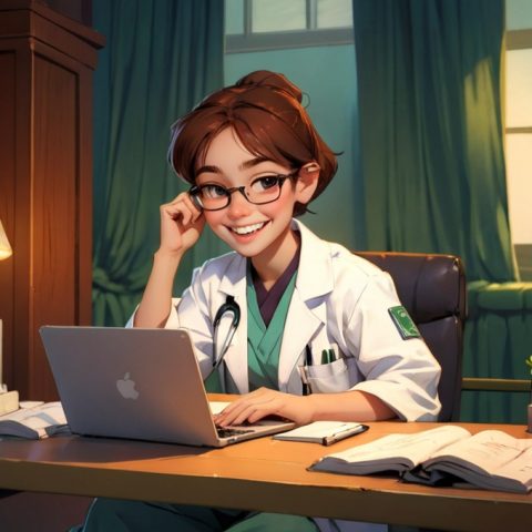 Leonardo_Vision_XL_happy_medical_student_studying_using_laptop_0 Leonardo_Vision_XL_happy_medical_student_studying_using_laptop_0